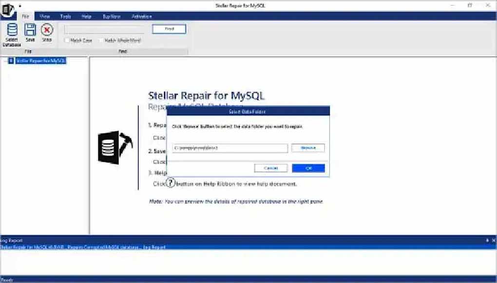 Stellar Repair for MYSQL